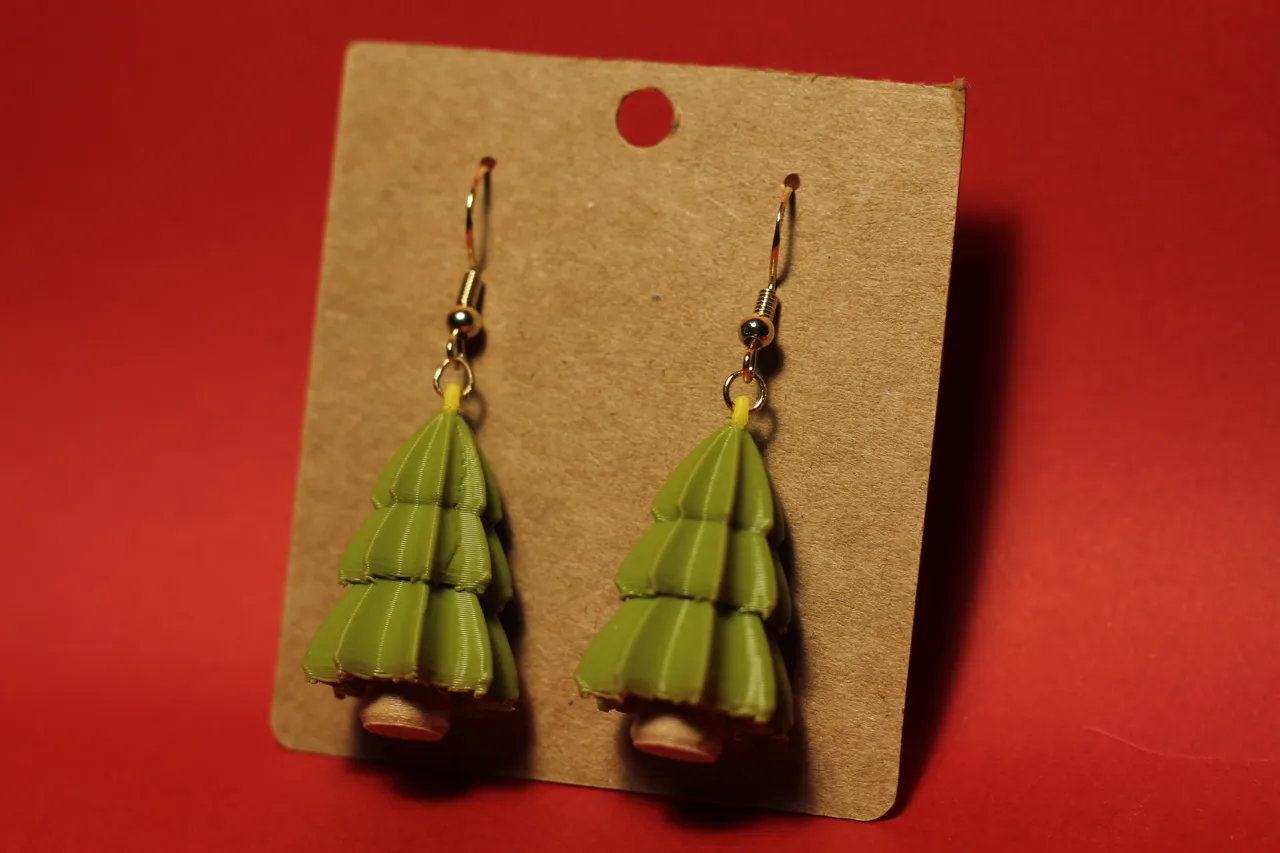 Christmas Earrings view 2
