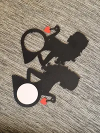 Wall mount + colour heart(0.2mm layer, 2 walls, 10% infill)