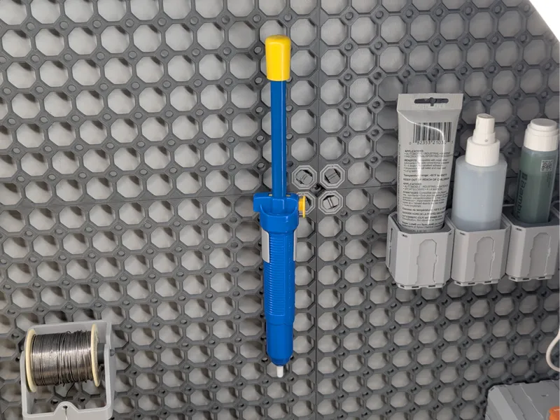 Multiboard Solder Sucker / Pump holder