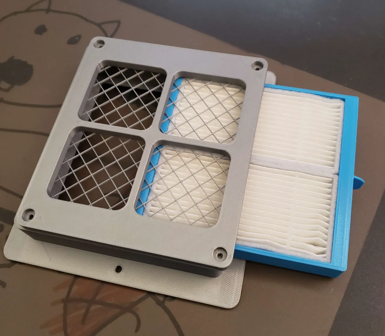 HEPA/Carbon Filters Bambu X1C/P1S Chamber Exhaust view 4