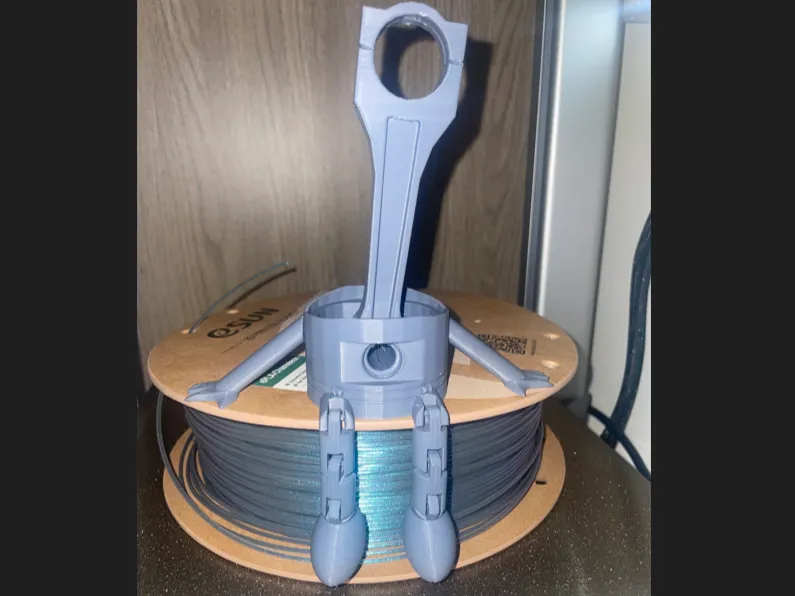 Articulated piston
