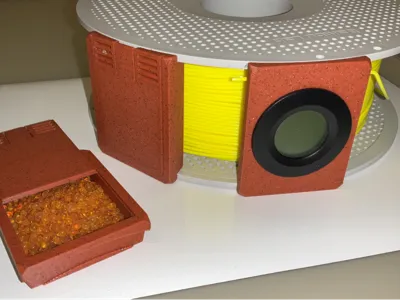 Silica Gel Container for BambuLab Spool