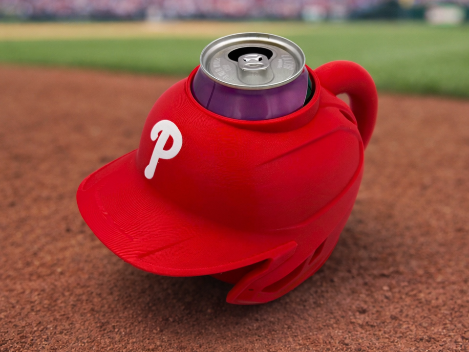 Philly Edition - Mini Baseball Helmet Can Holder