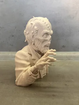 Figura decorativa: Zombie Rising from the Grave Bust — vista de referencia 5
