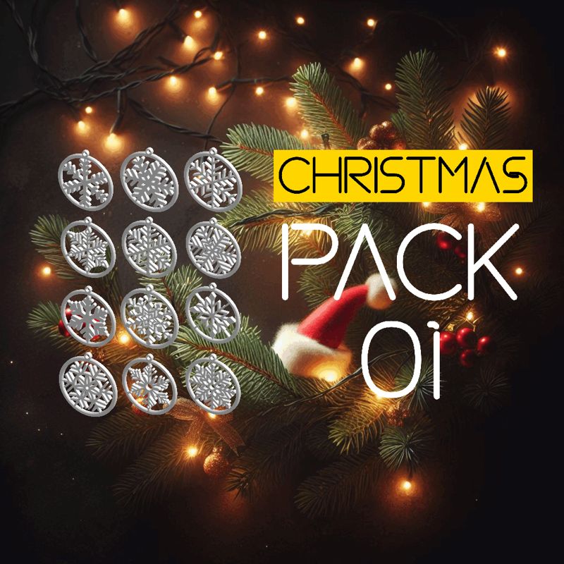 Christmas Pack 01 - snowflakes