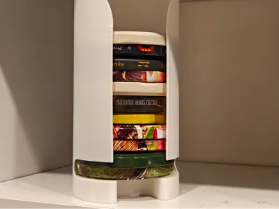 jar lid holder organizer