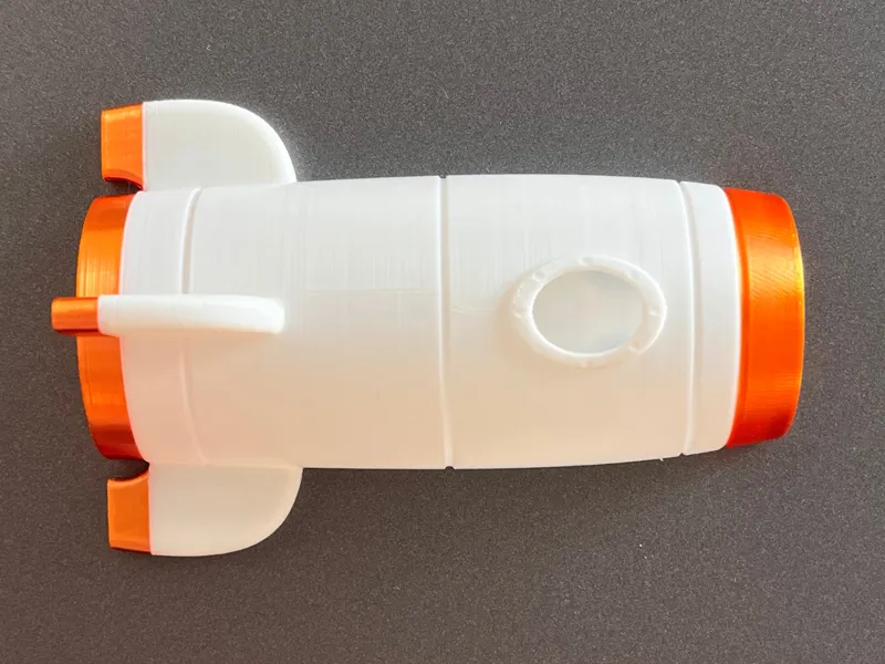 Space Rocket Pen Holder Fridge Magnet