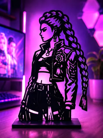 Modelo para impresión 3D: K-POP Rumi Desk Decoration — vista de referencia 2