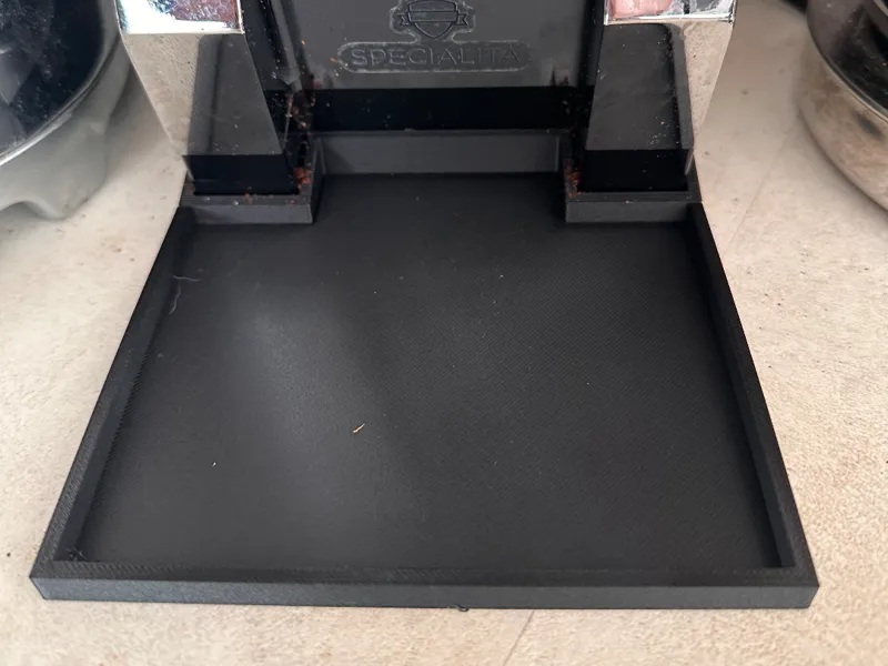 Tray for Eureka Mignon tilt base incline