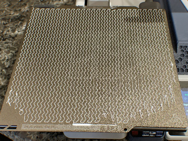 lightning fast print bed spot check