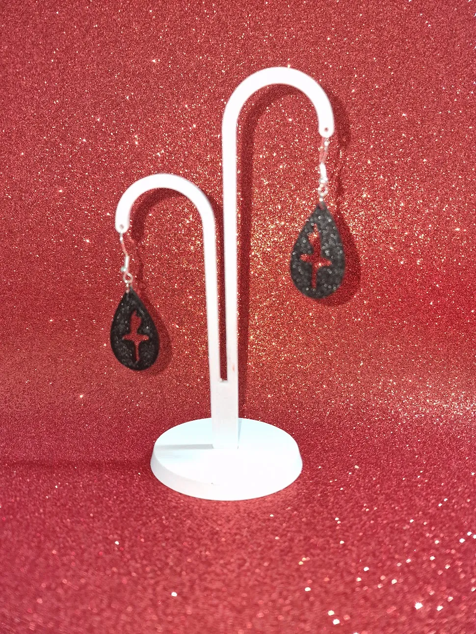 Dancer in a drop earrings view 3