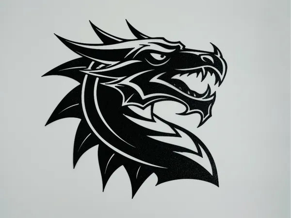Dragon décoratif mural