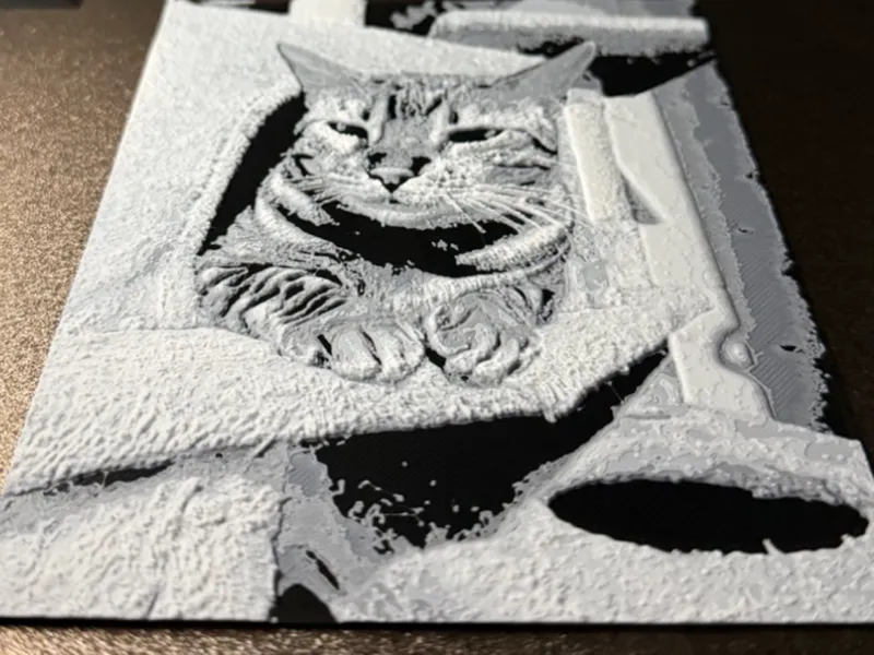 Hueforge Bengal Cat