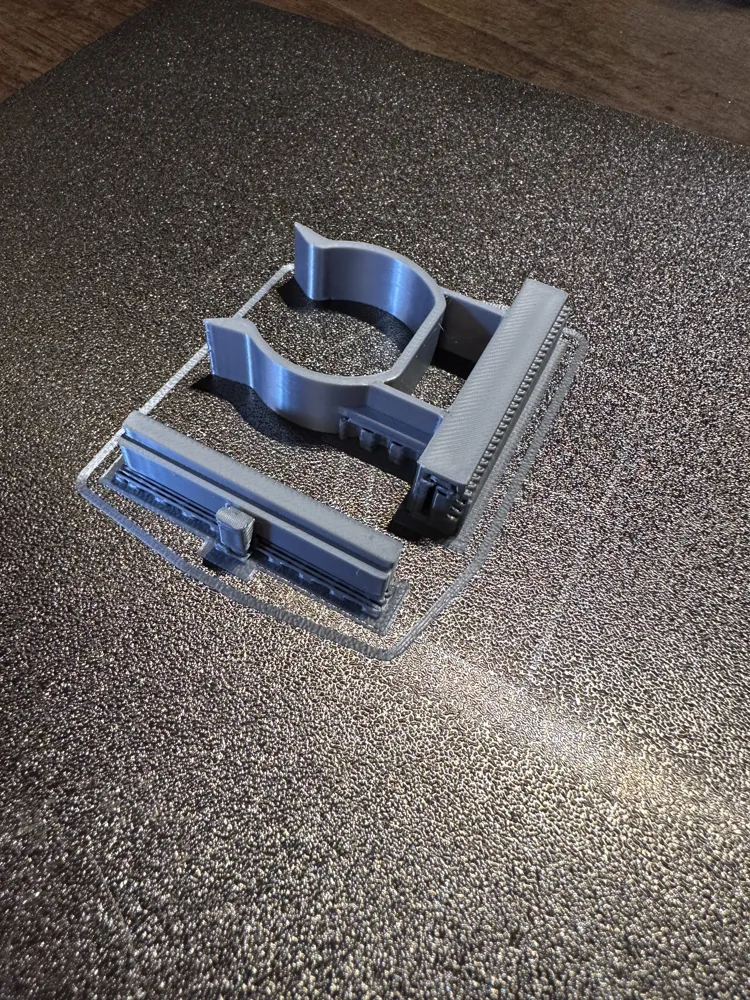 Aluminum baseboard clip by Caccia MakerWorld: Download Free 3D Models