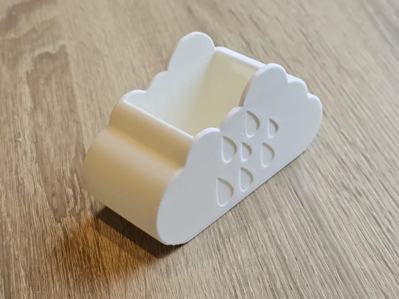 Bath toy - Cloud - With holes for "raining" effect