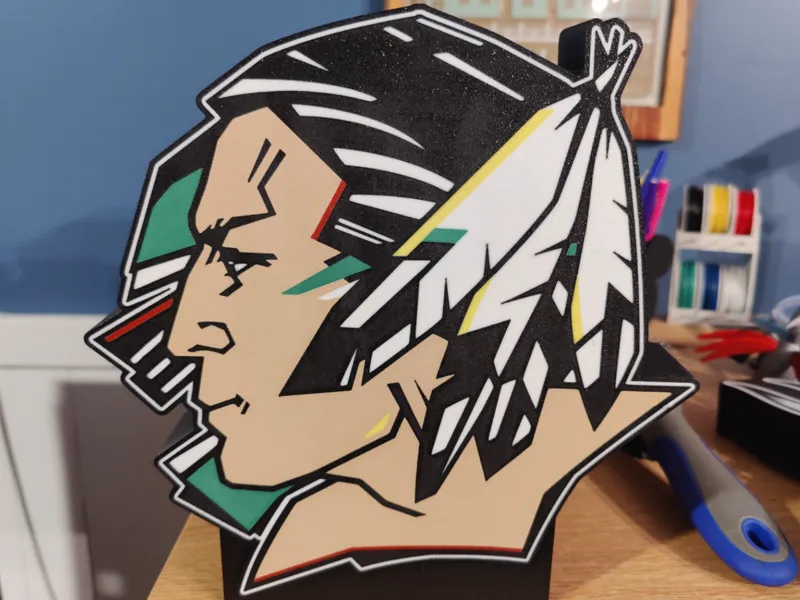 Fighting Sioux Lightbox