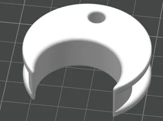 30mm Kart throttle cable housing clip