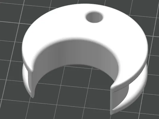 30mm Kart throttle cable housing clip