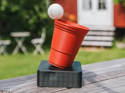 Beerpong Trophy