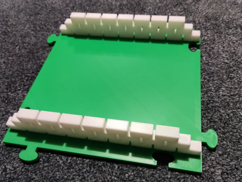 RC Crawler Park - Blank Plate With Walls 1:18 1:24