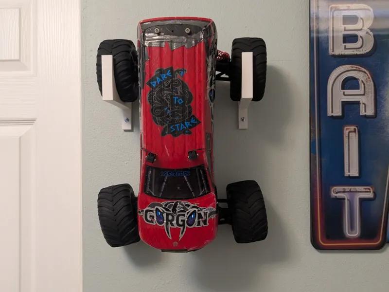 arrma gorgon rc wall mount