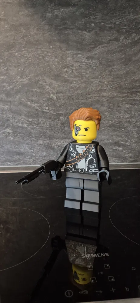 Brick Man Terminator 20cm by da_max MakerWorld: Download Free 3D Models