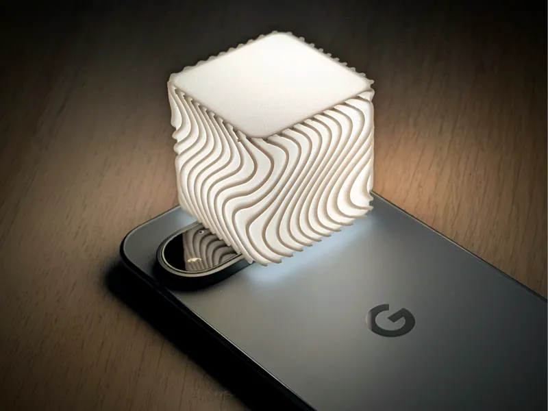 Phone Camplight Diffuser – 8 Wavy Pattern Styles