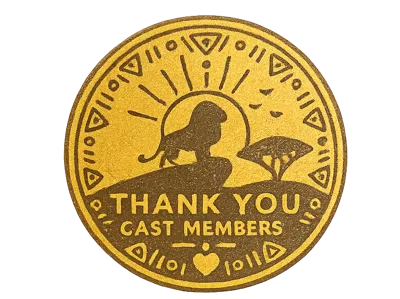Disney Destiny cast member thank you coin 