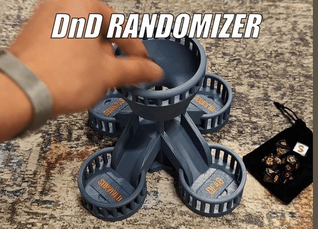 DnD randomizer / Dice tower