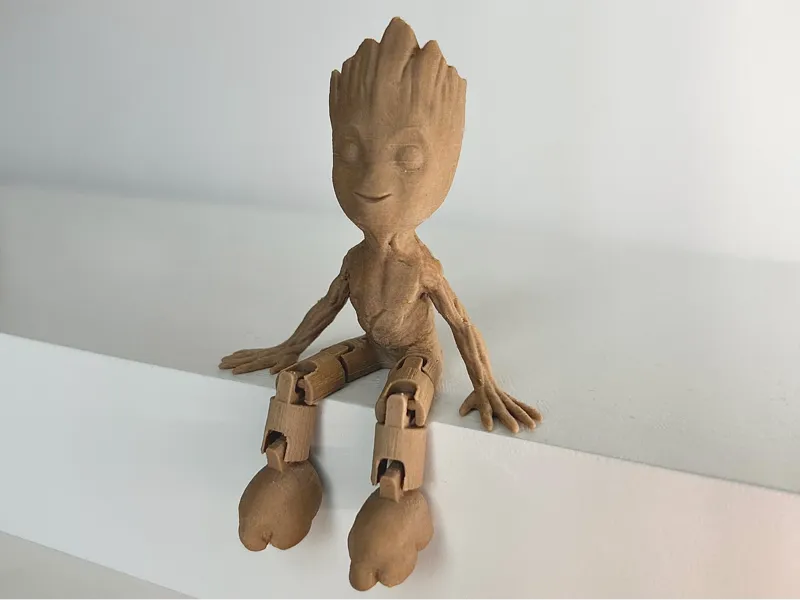 Articulated Groot V2 | No Support Flexible Joints