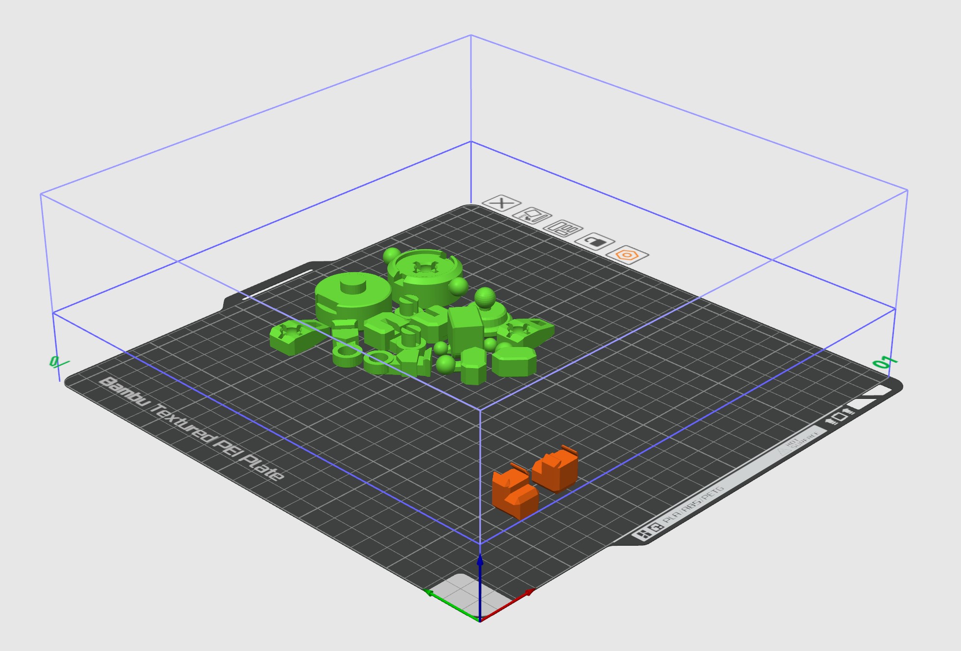 Miniatura 2 do modelo 3D 「铁壁」近卫拳击机器人 | 代号Blocky | 玄兔工业出品