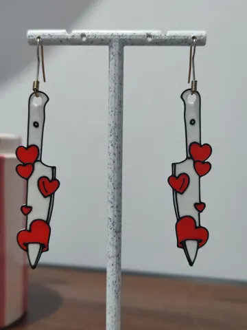 Pendientes: Aretes Love Hurts — vista de referencia 2