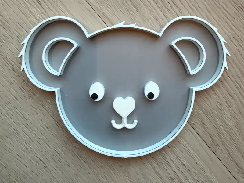 Koala vulvorm - de kleuters van juf Naomi