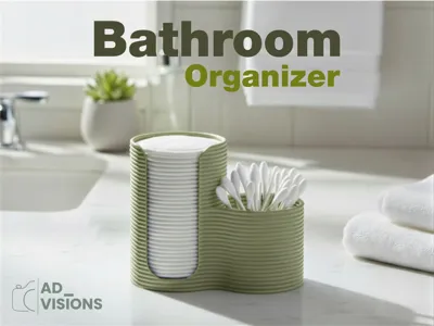 Cotton Pad & Q-Tip Holder