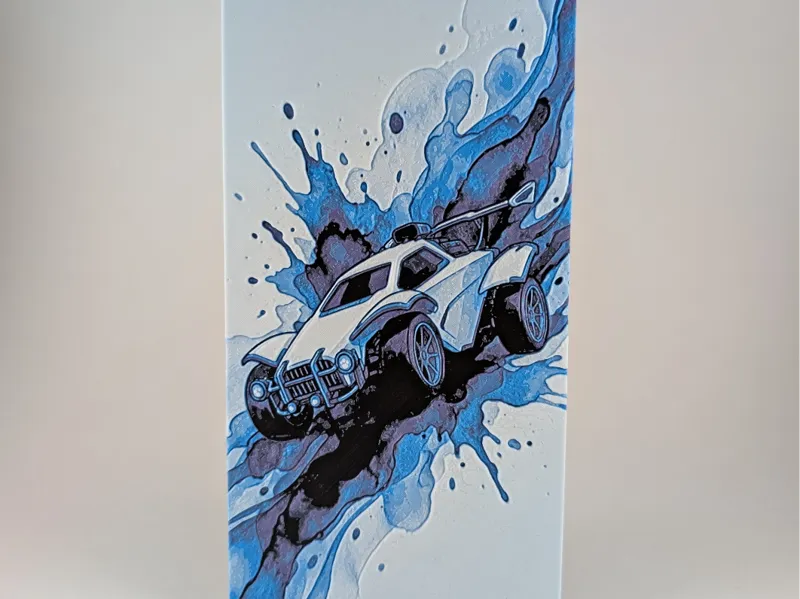 Rocket League Octane - Chroma Canvas Print