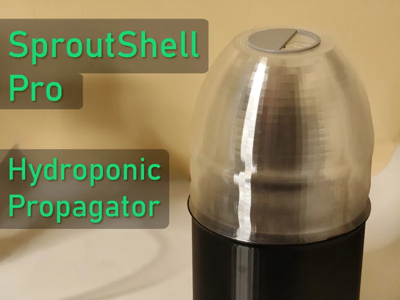SproutShell Pro Hydroponic Propagator