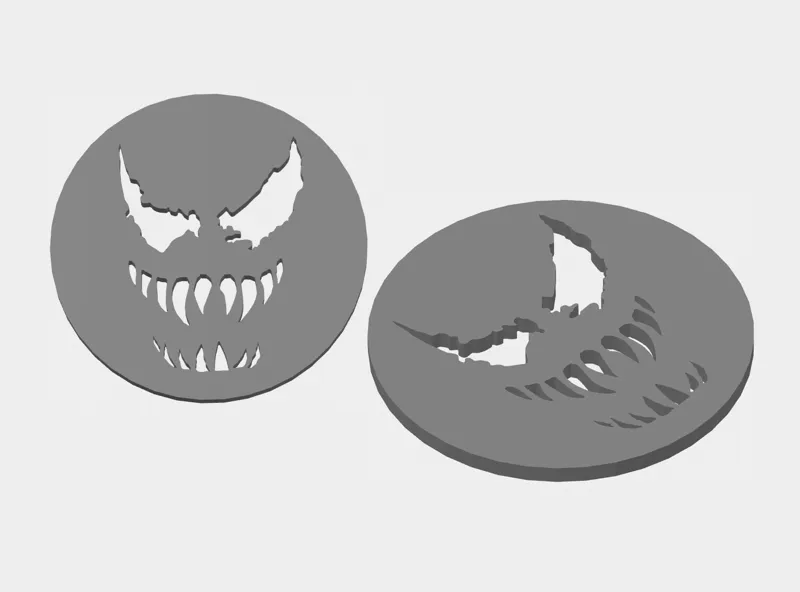 Simple Venom Coaster (Untersetzer)