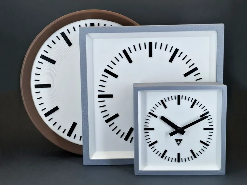Pragotron Industrial Design Clocks