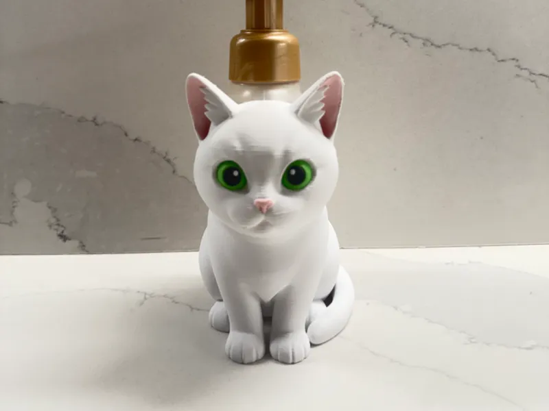Cat Bath and Body Works Soap Holder