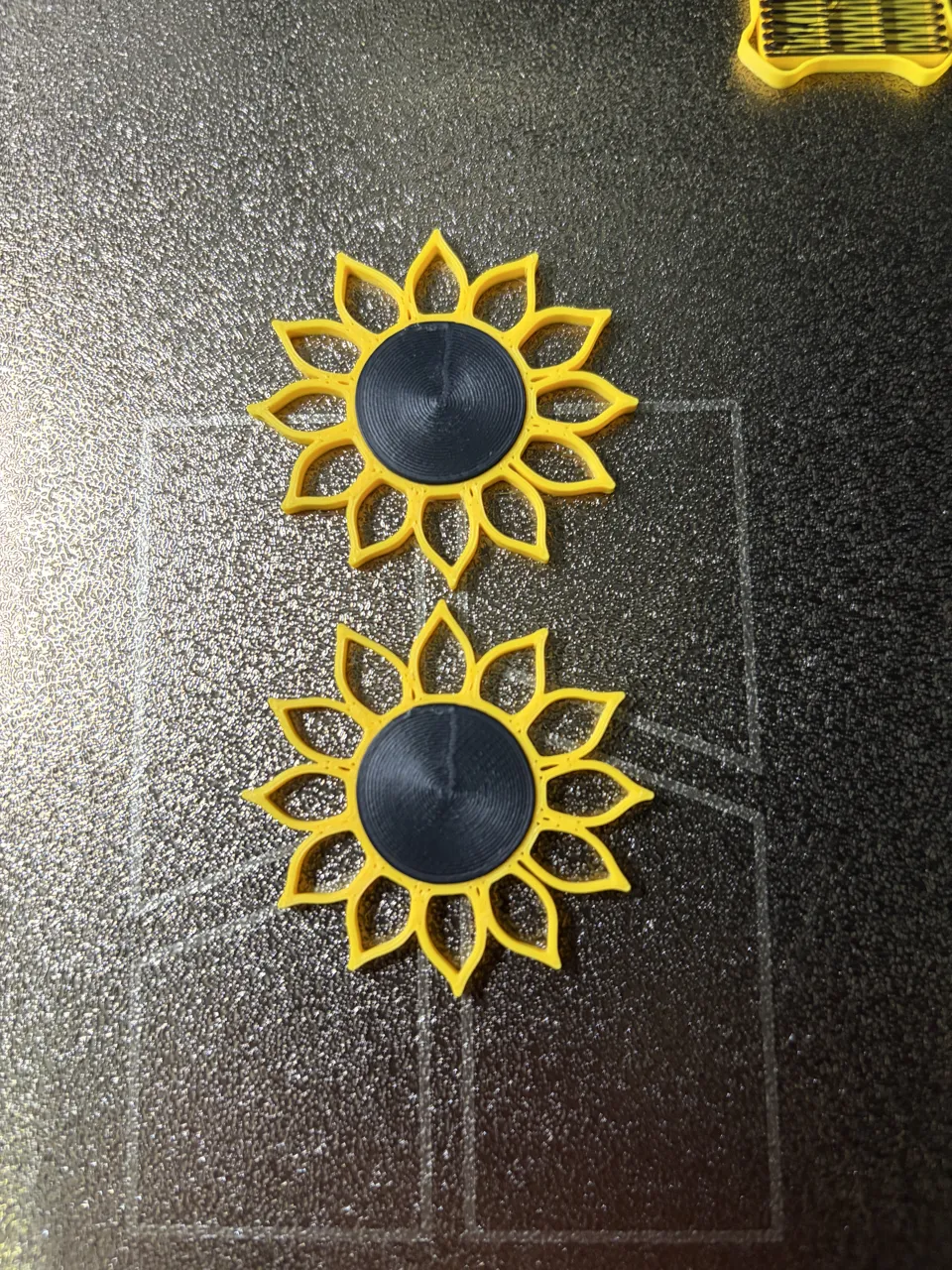 Orecchini girasole view 3