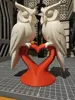 0.16mm layer, 2 walls, 10% infill / 2 colors / 250% enlarged 