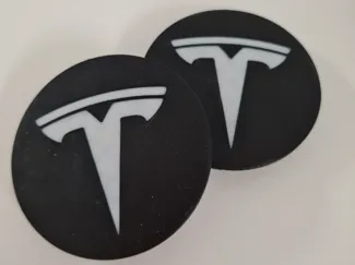 Tesla Nabenabdeckung Alutec Monster