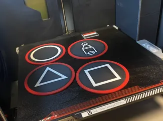 Squid game coasters