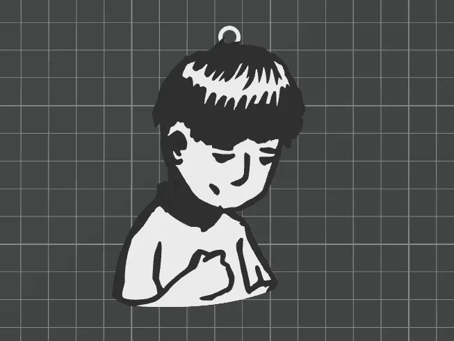 Key Ring  Kid vodoo