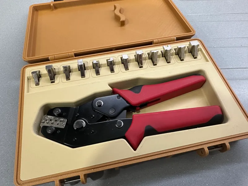 Crimper tool box