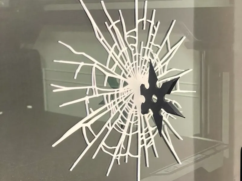 Broken Glass Shuriken