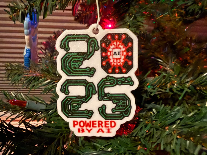 2025 Christmas ornament 