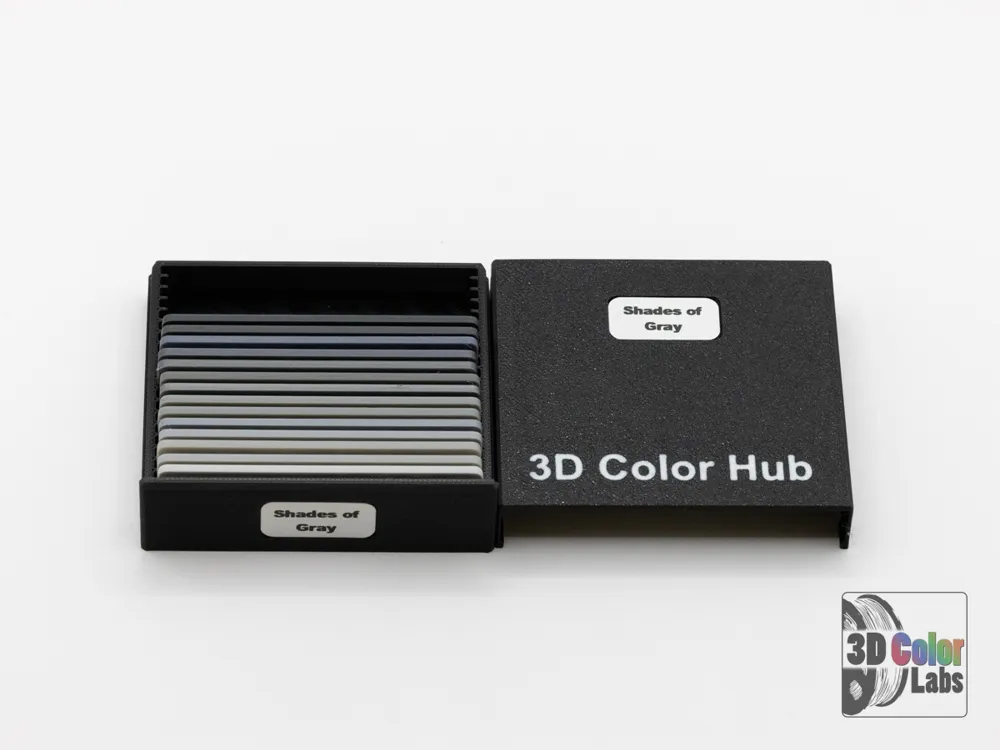 Multi Sample Hub Color Filament Swatch Box - 15x (3D Color Hub) by 3D Color Hub - MakerWorld