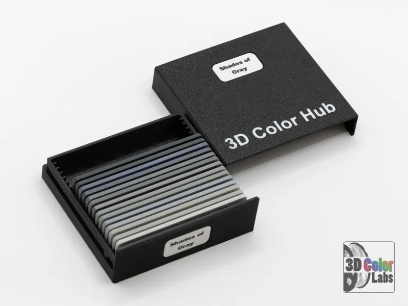 Filament Swatch Box - 15x (3D Color Hub)