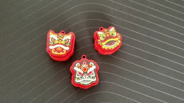 Objeto manipulable: Mid-Autumn Lion Dance Fidget Clicker Set — vista de referencia 4